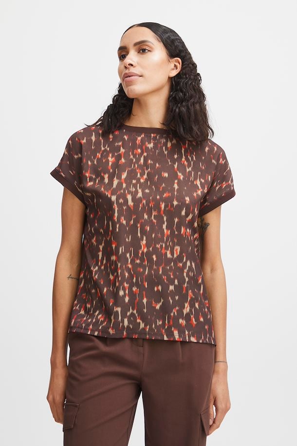Camiseta con estampado LEOMIE