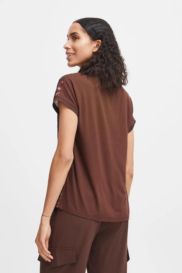 Camiseta con estampado LEOMIE