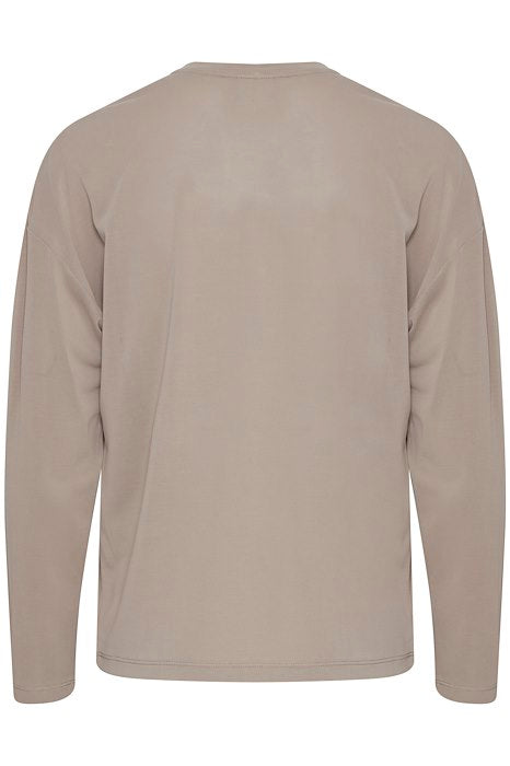 Camiseta fluida de manga larga PERL