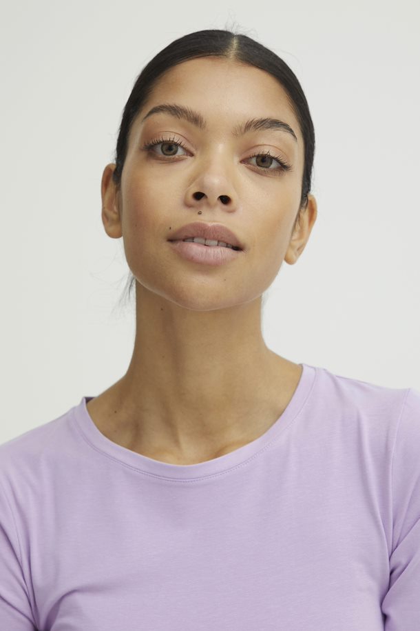 Camiseta básica malva AVA