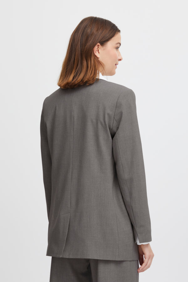 Blazer gris REBECCA