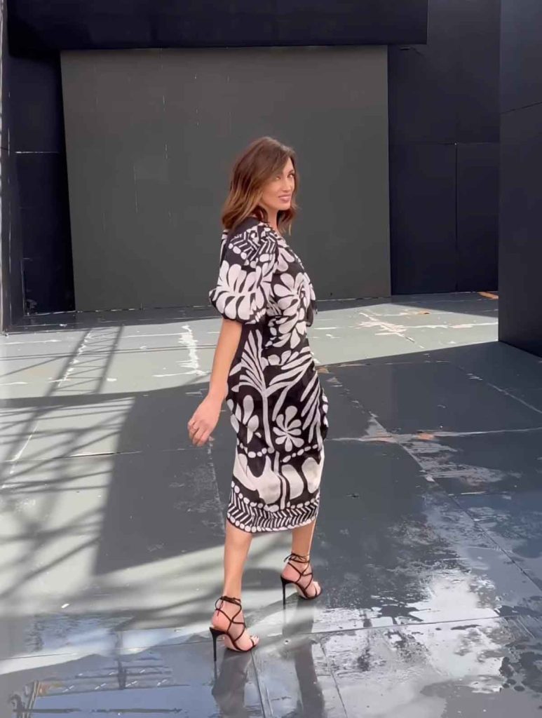 Vestido estampado CRISTINA