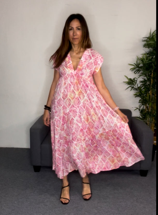 Vestido CLARA rosa
