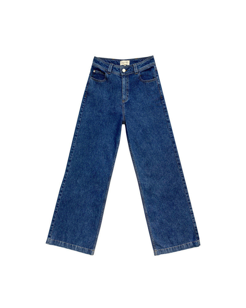 Tejano azul wide leg NEUS
