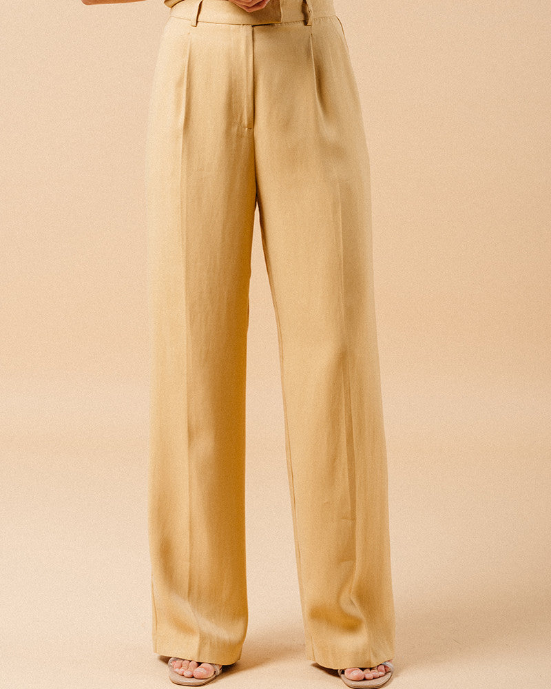 Pantalón sastre ocre OSLO
