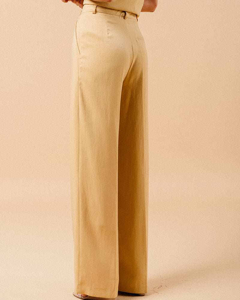 Pantalón sastre ocre OSLO