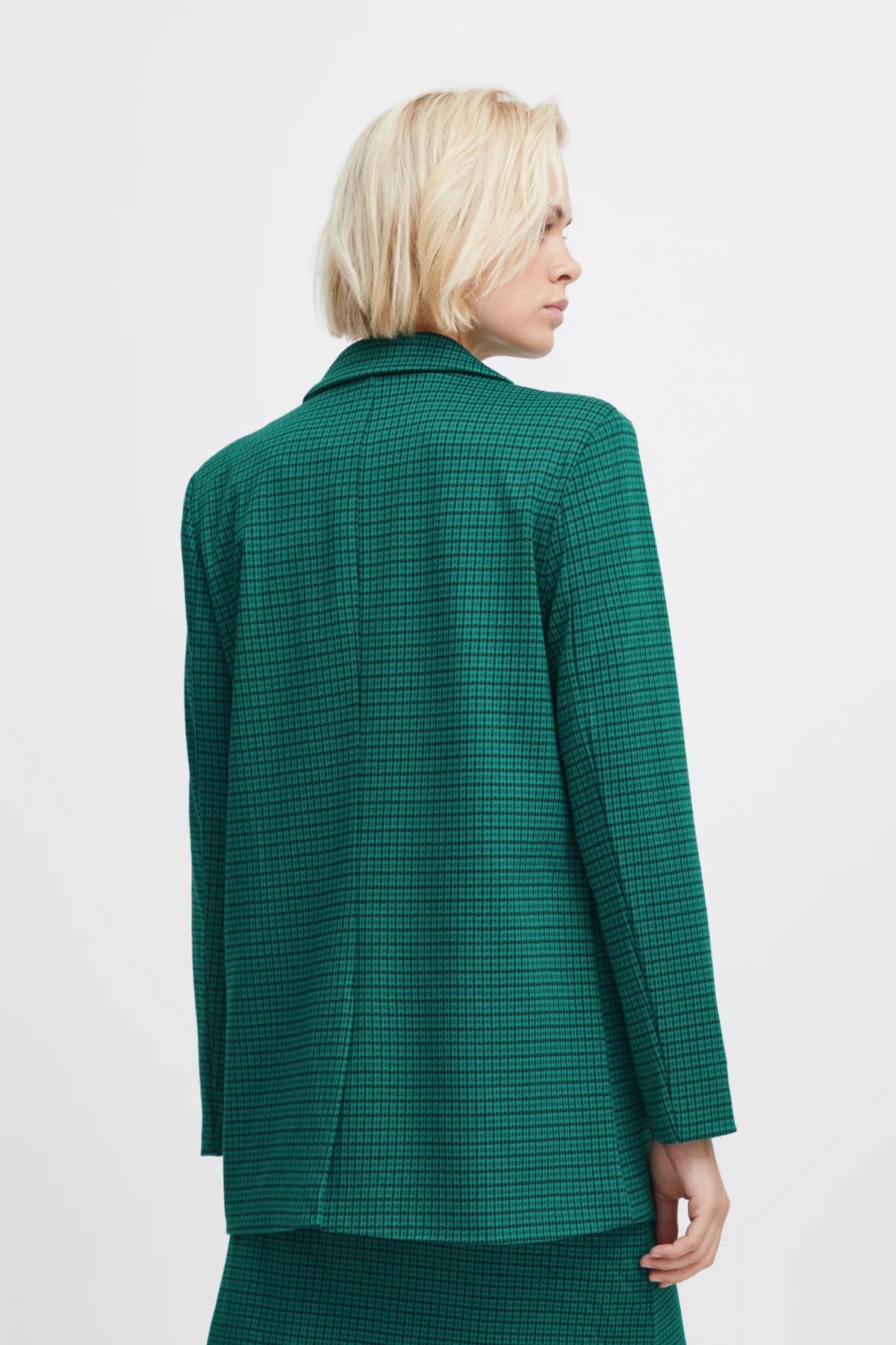 Blazer oversize verde ELEONOR