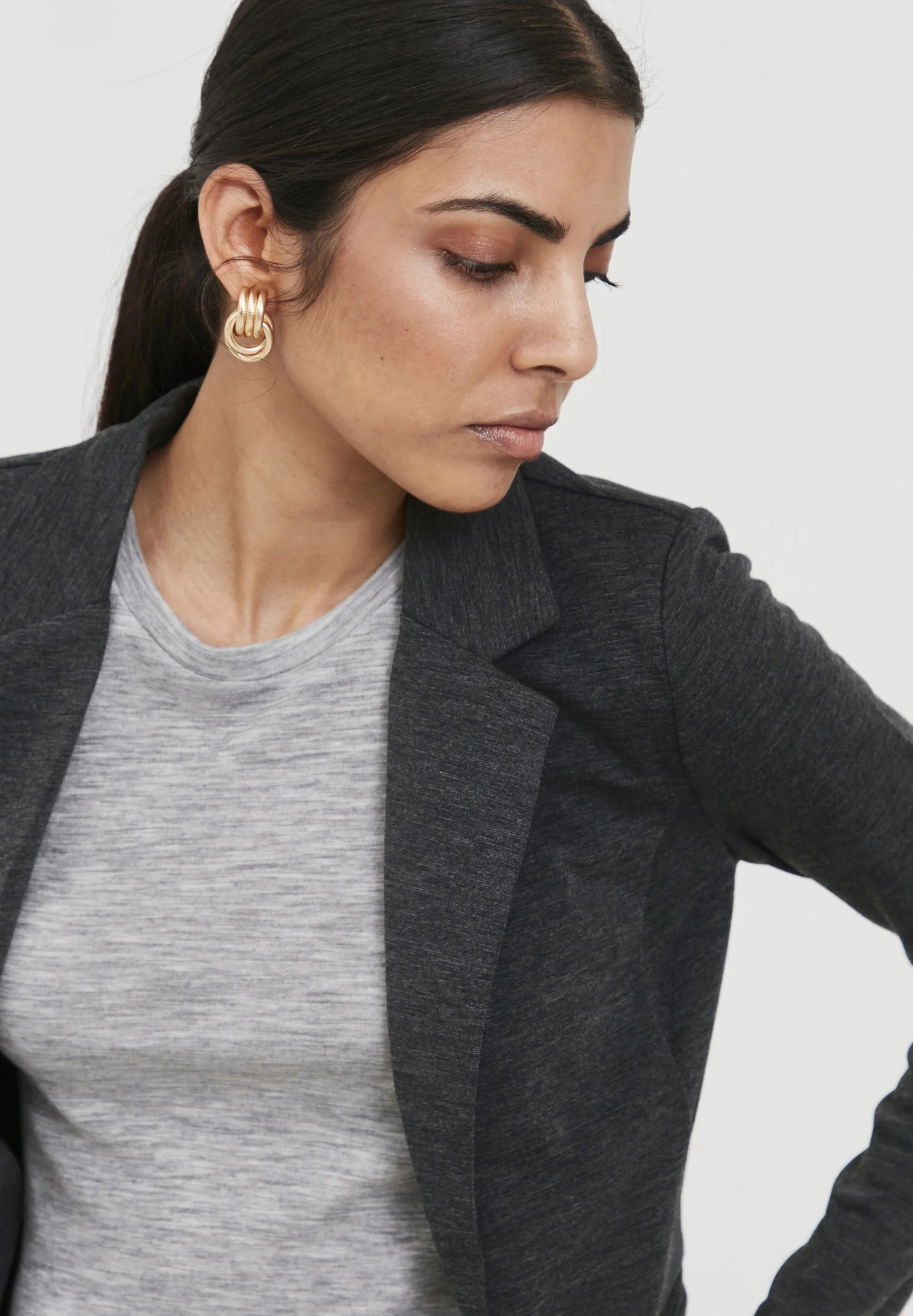 Blazer gris marengo SANDRA