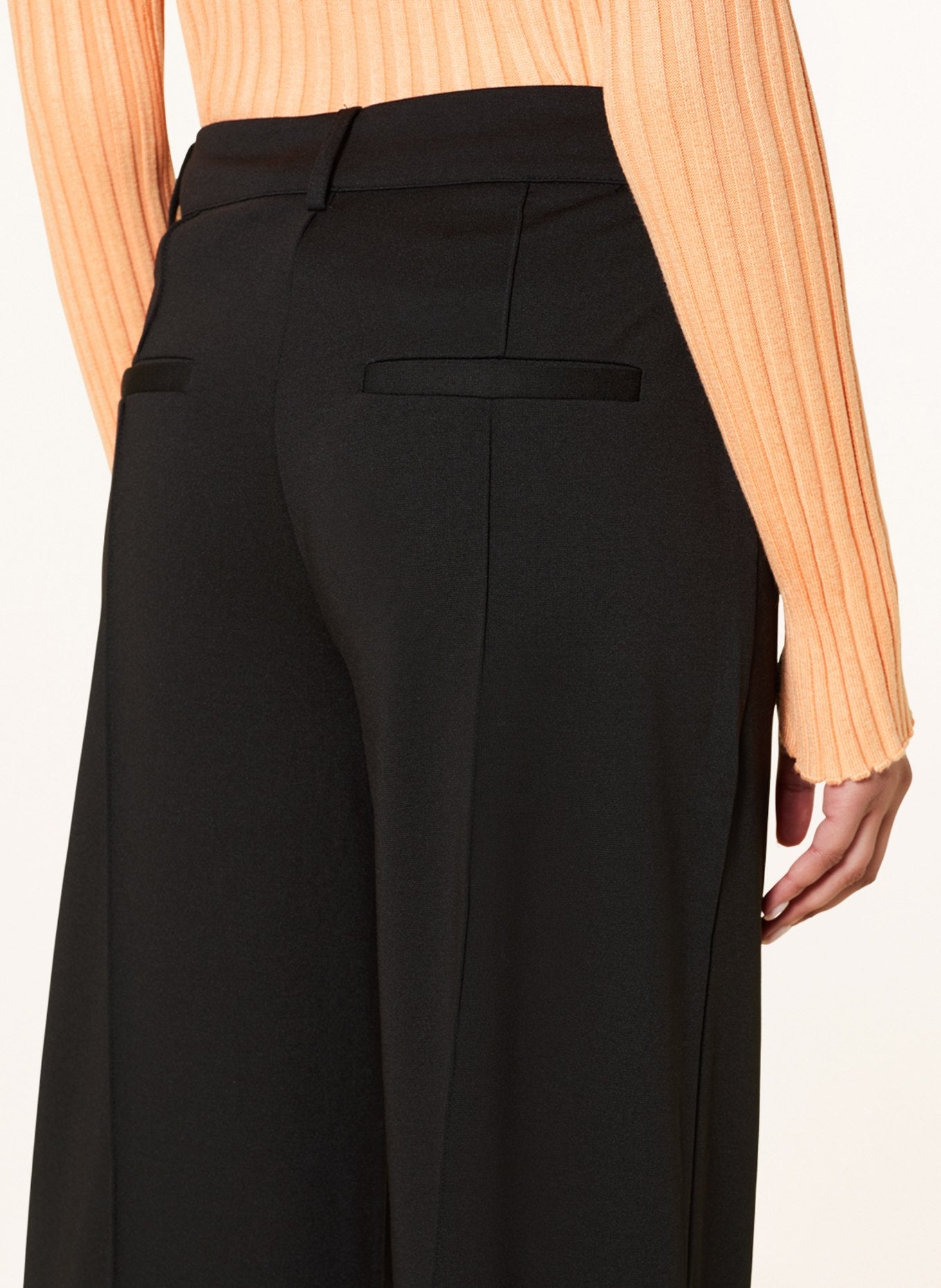 Pantalón ancho negro LENA