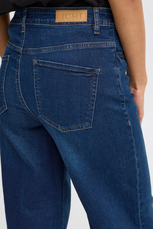 Vaqueros wide leg azul oscuro ZINDY