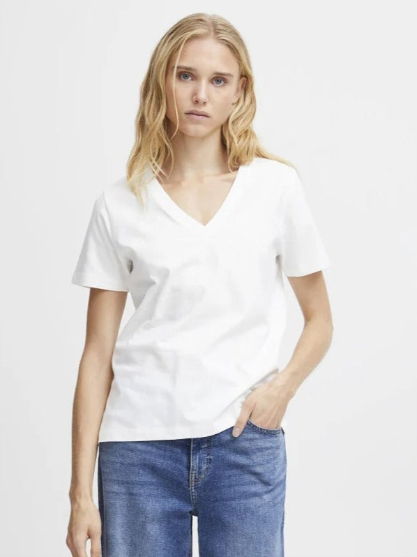 Camiseta básica cuello pico PALMA