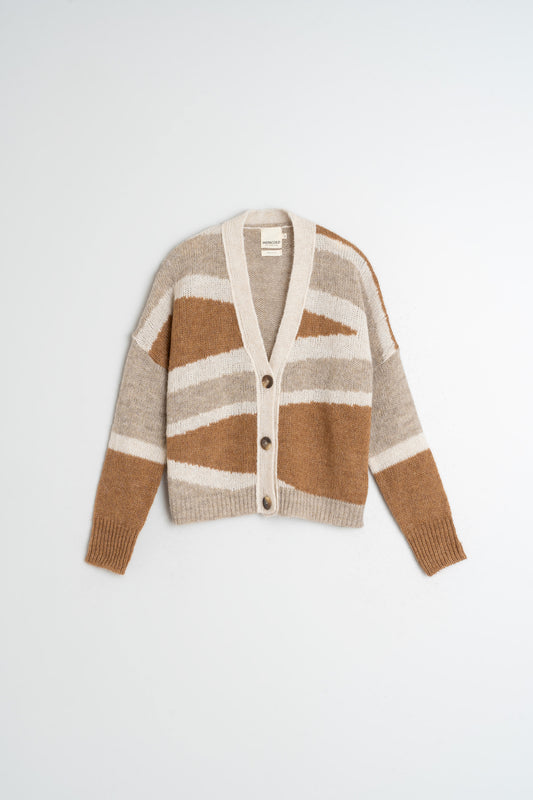 Chaqueta de punto con alpaca BREA