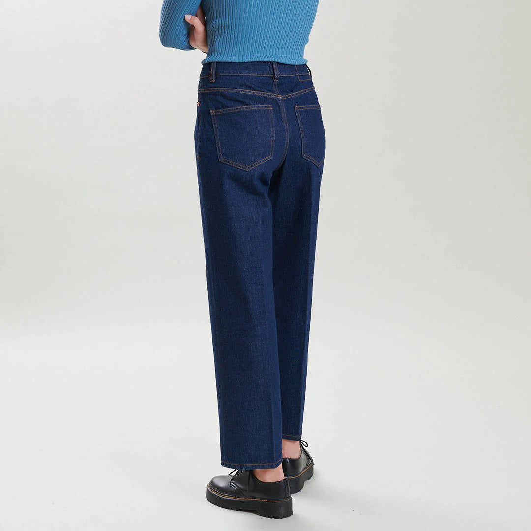 Jeans azul raw SALLY