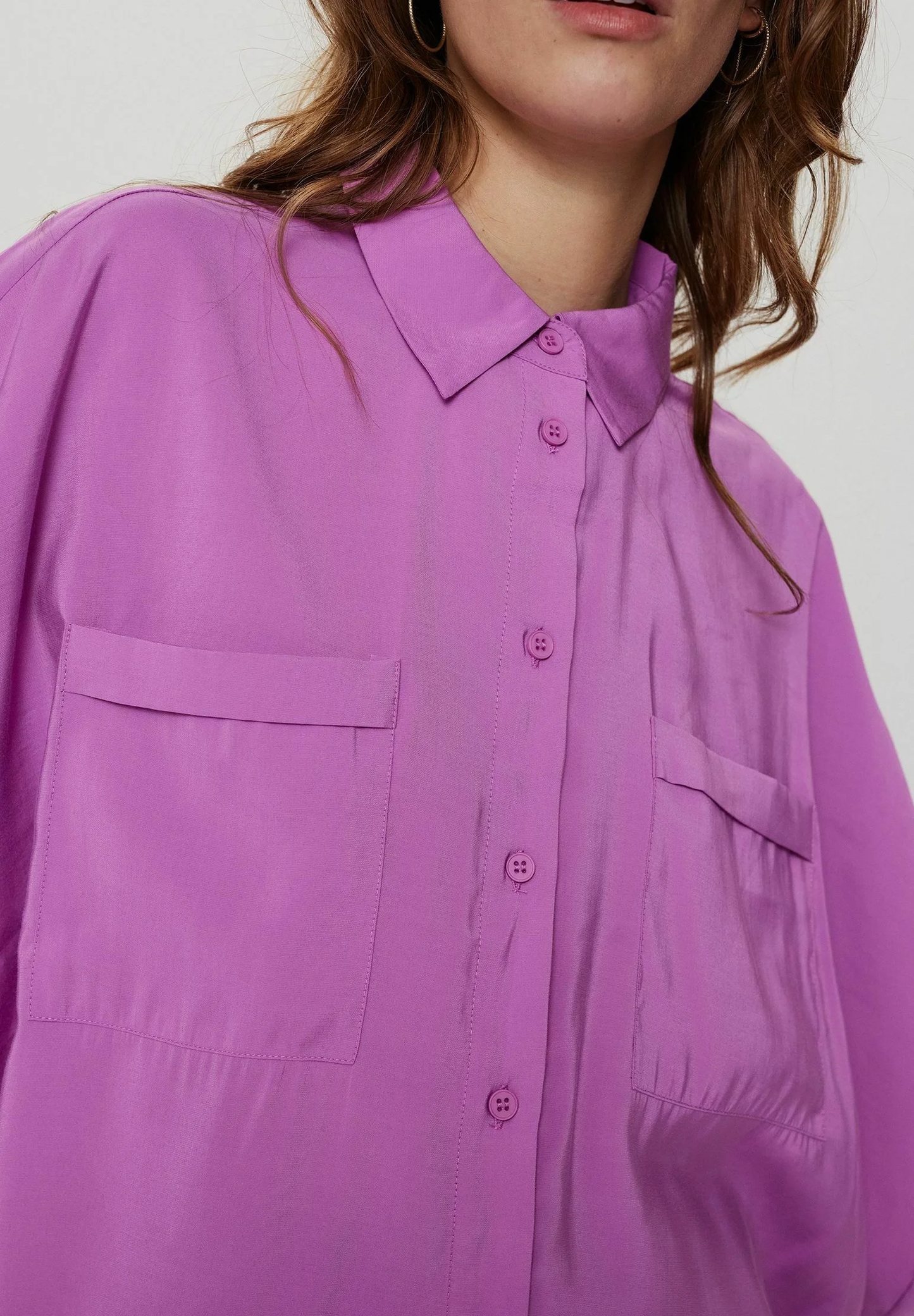 Camisa violeta ANISSA