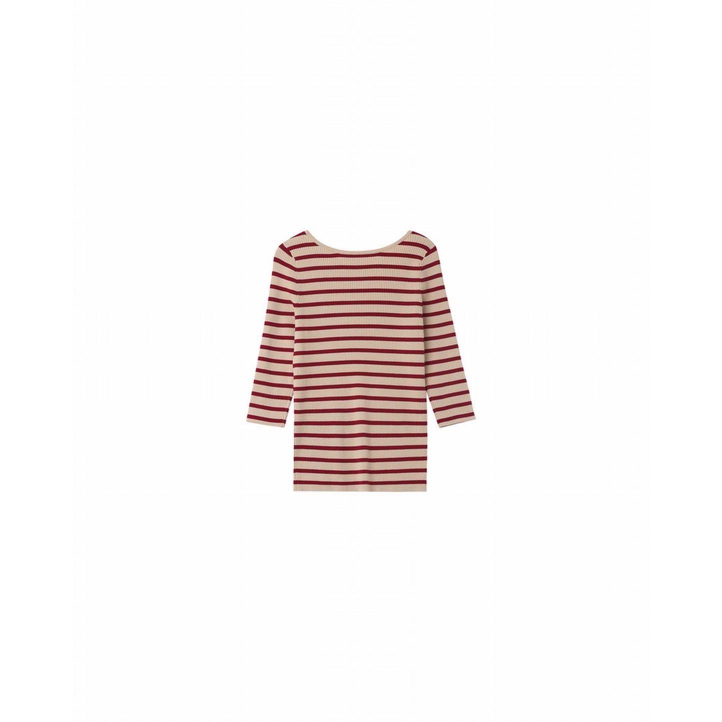 Jersey fino con rayas rojas NOA