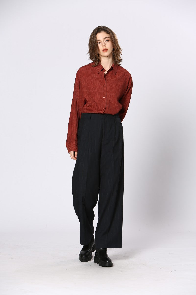 Camisa granate BASILIA