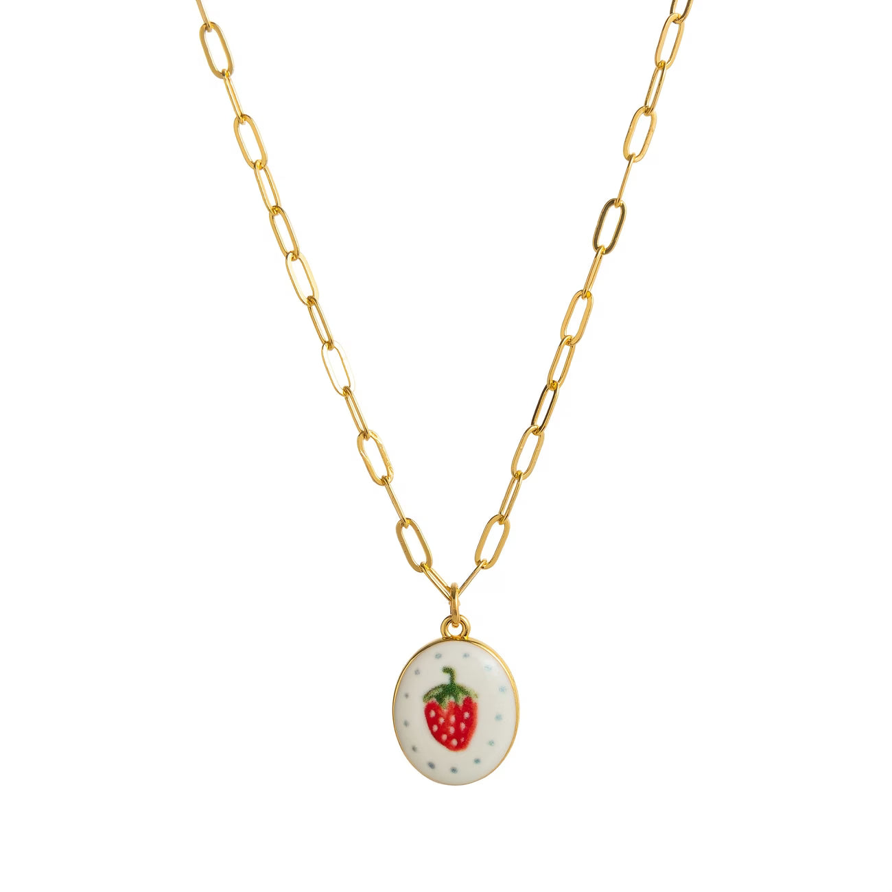 Collar medalla ACIANO fresa 2