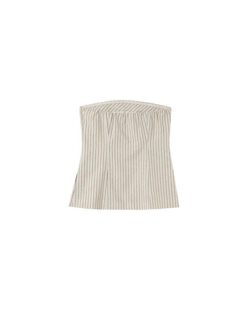 Top bustier con rayas MATEO