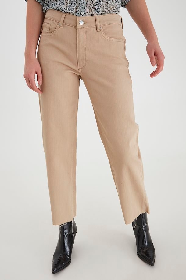 Tejano recto beige LYDIA