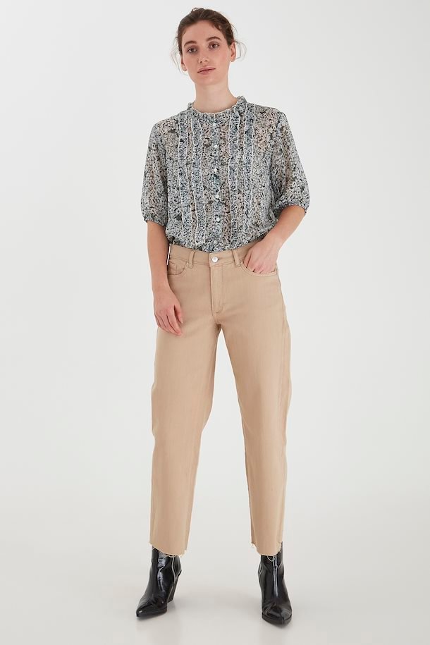 Tejano recto beige LYDIA