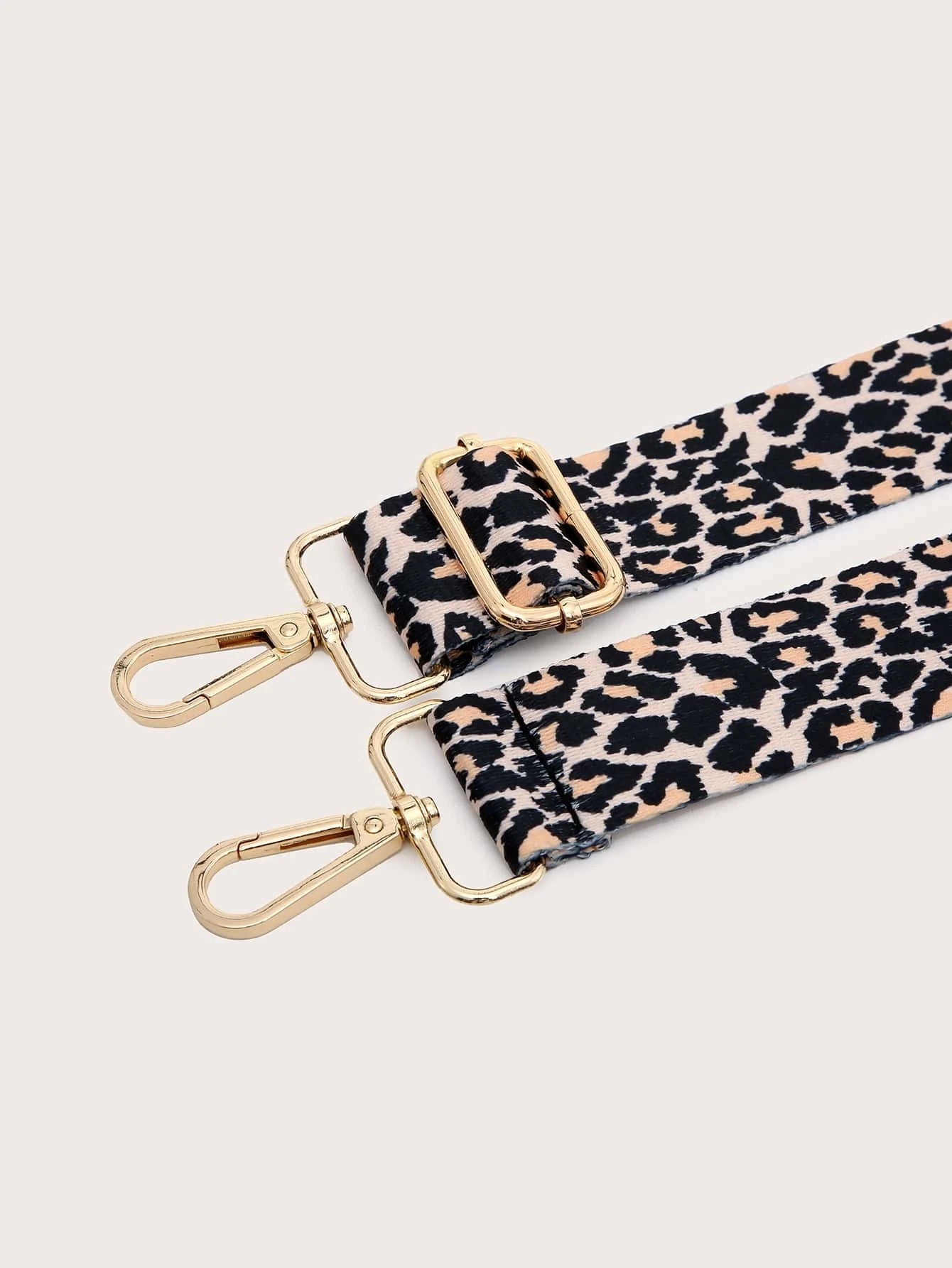 Correa de bolso estampado leopardo 🐆