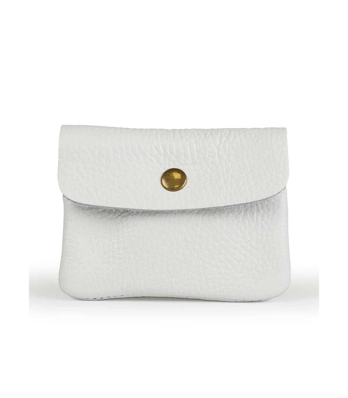 Monedero piel blanco