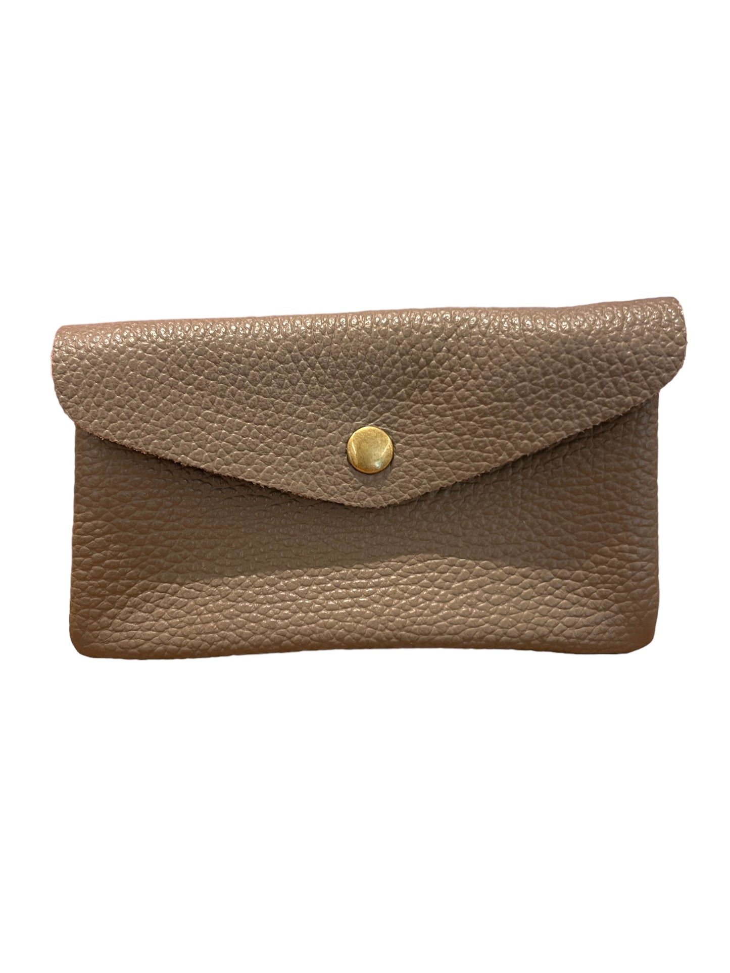 Monedero rectangular piel visón