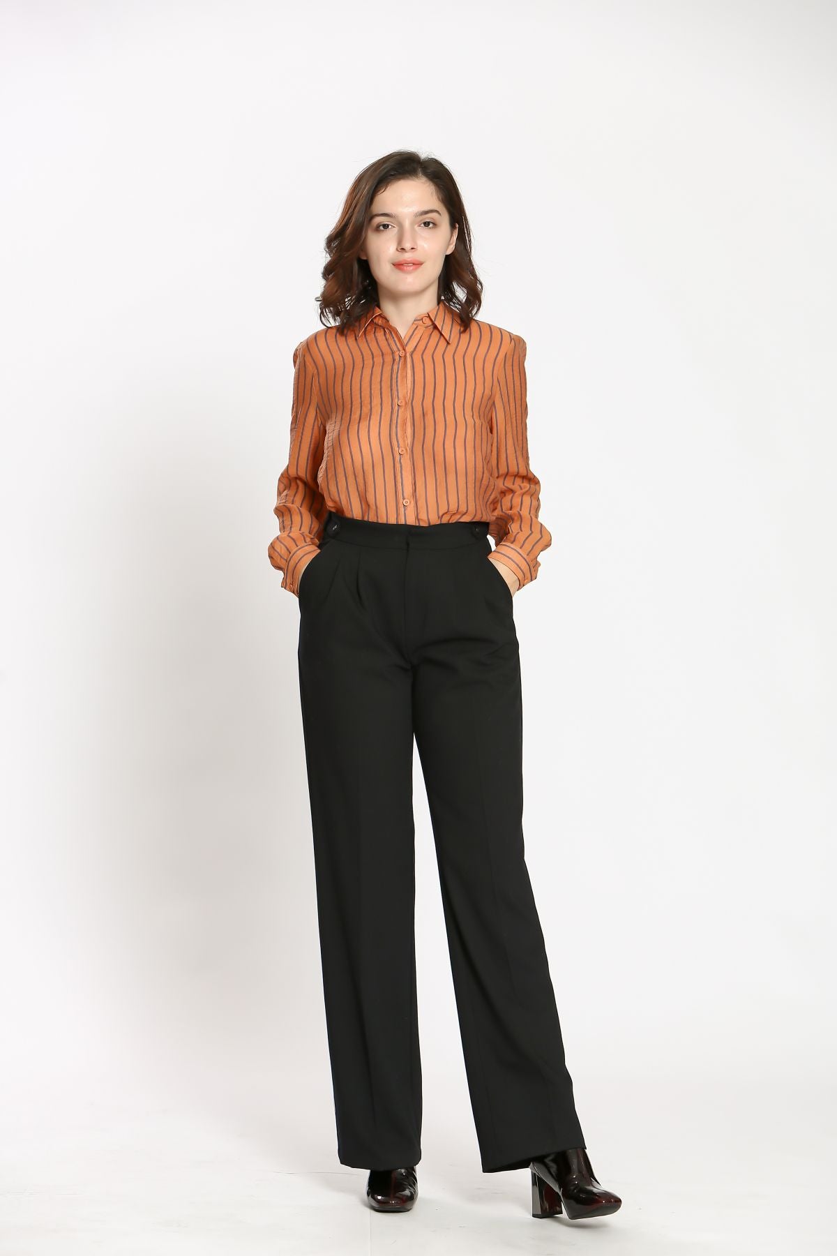 Pantalón de vestir ancho BLACKTOWN