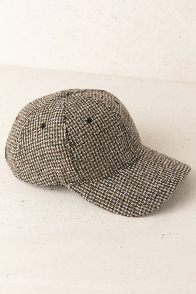 Gorra Gales Microcuadro - Único