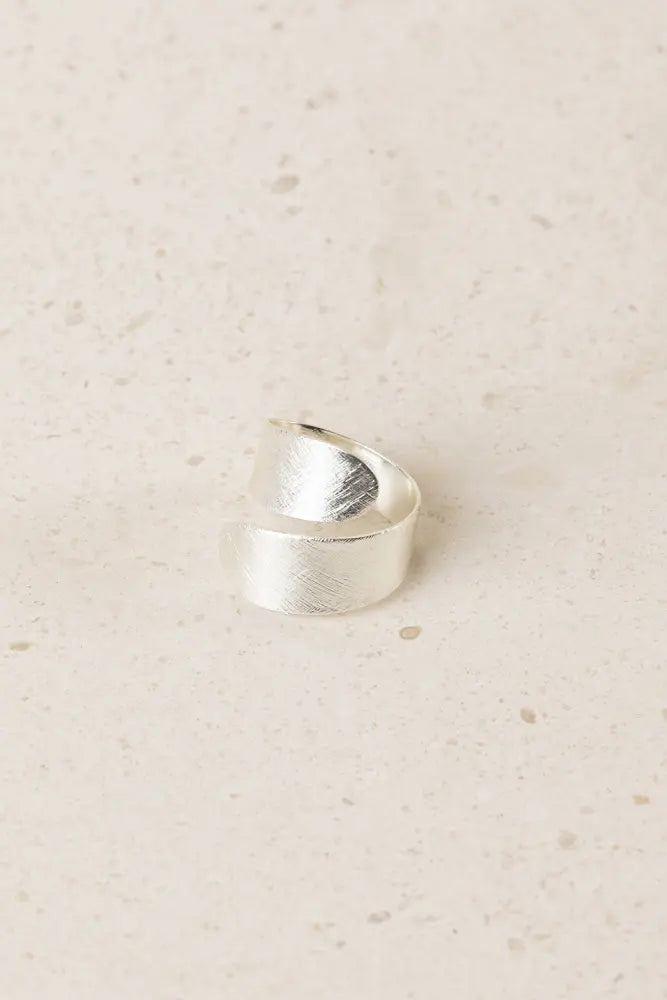 Anillo Latón Baño Oro - Único