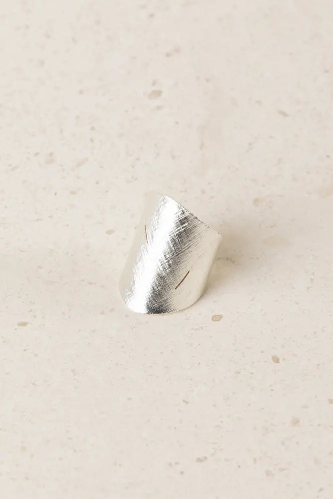 Anillo Latón Baño Oro - Único