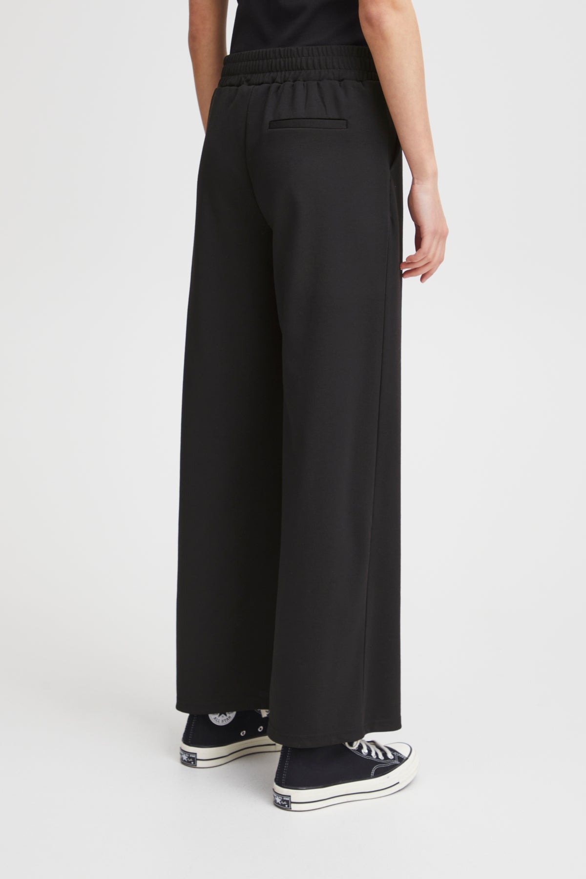 Pantalón wide leg negro RIVERA