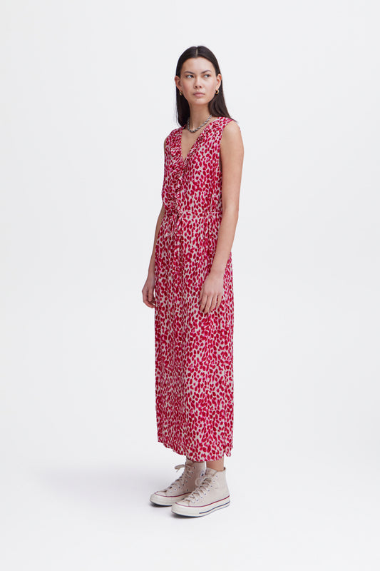 Vestido largo sin mangas PINK LEO
