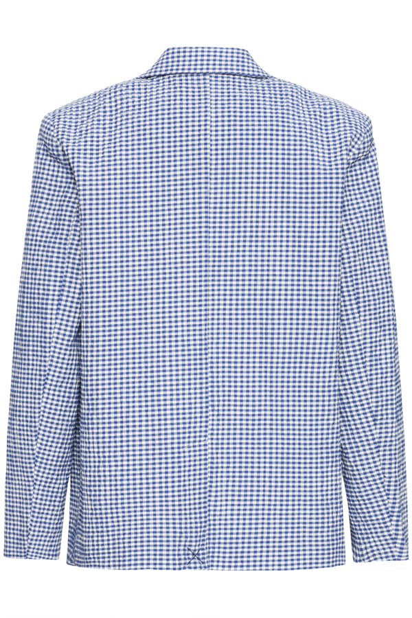 Blazer de cuadro vichy DILMA