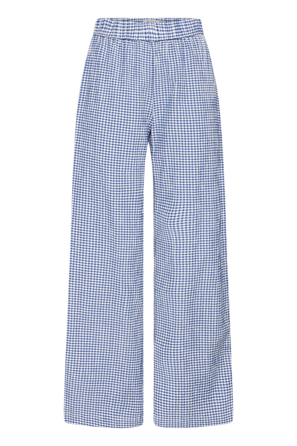 Pantalón de cuadro vichy con goma DILMA