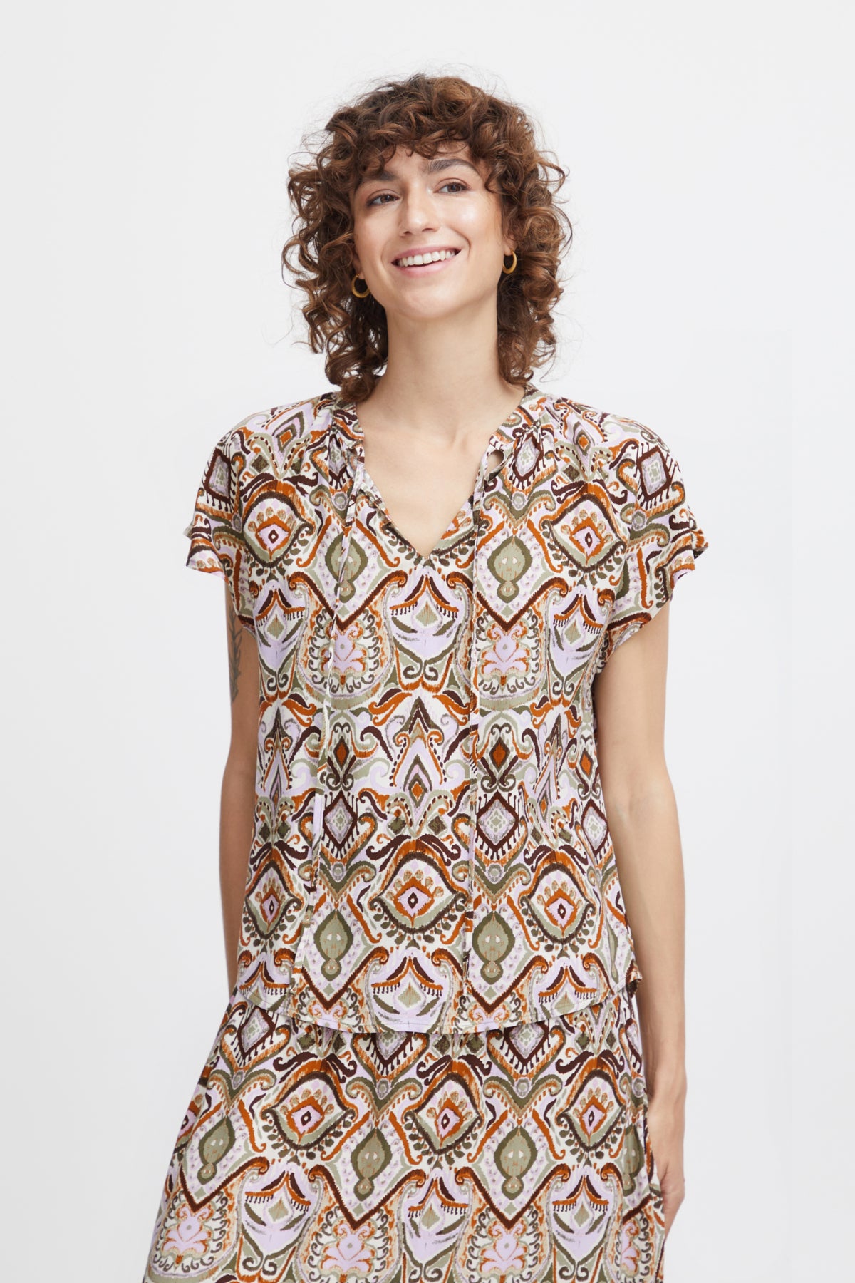 Blusa estampada ALOE