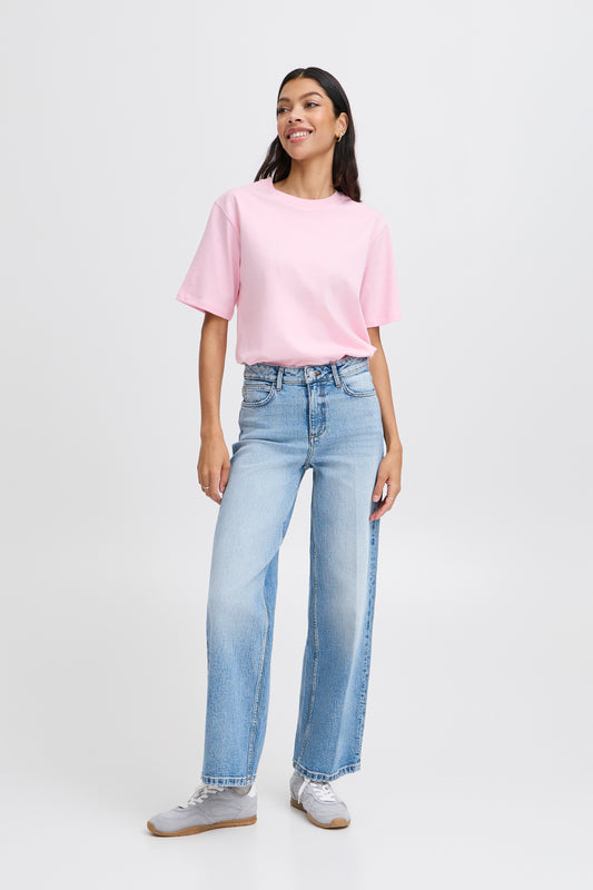 Vaqueros azul claro wide leg MENA