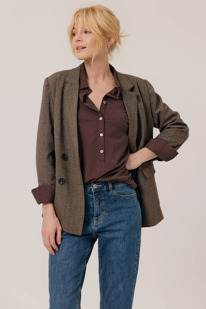 Blazer corte recto MARGUE