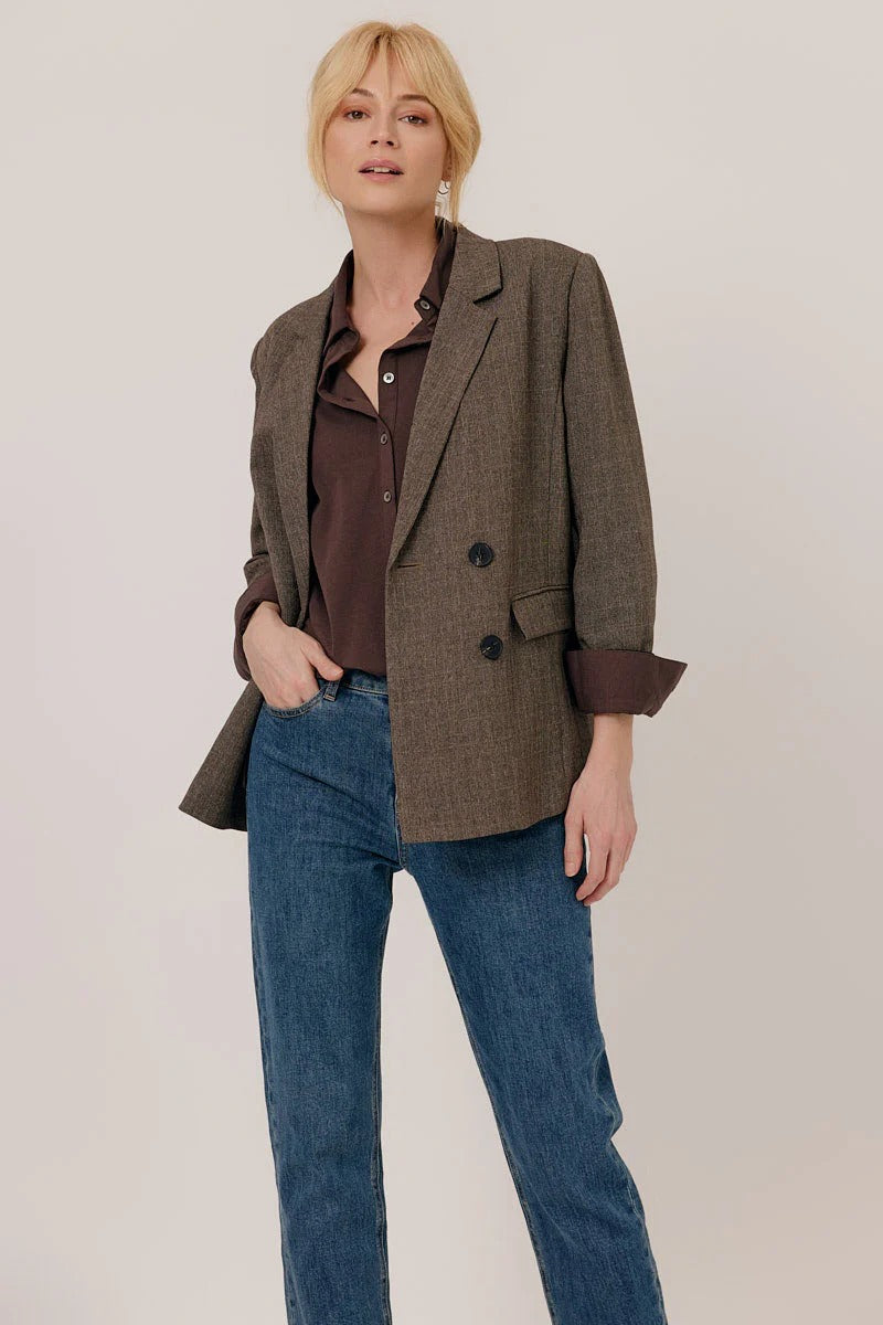 Blazer corte recto MARGUE