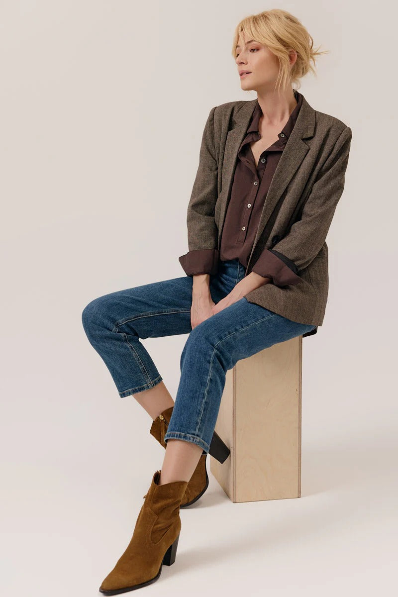 Blazer corte recto MARGUE