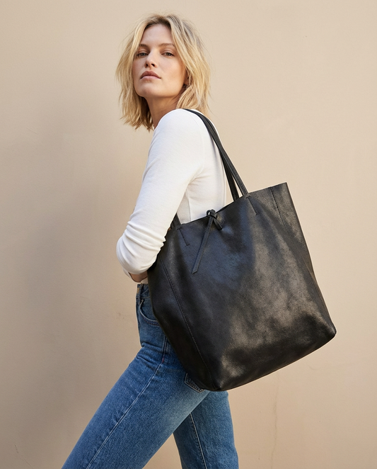 Bolso BROOKLYN negro metálico