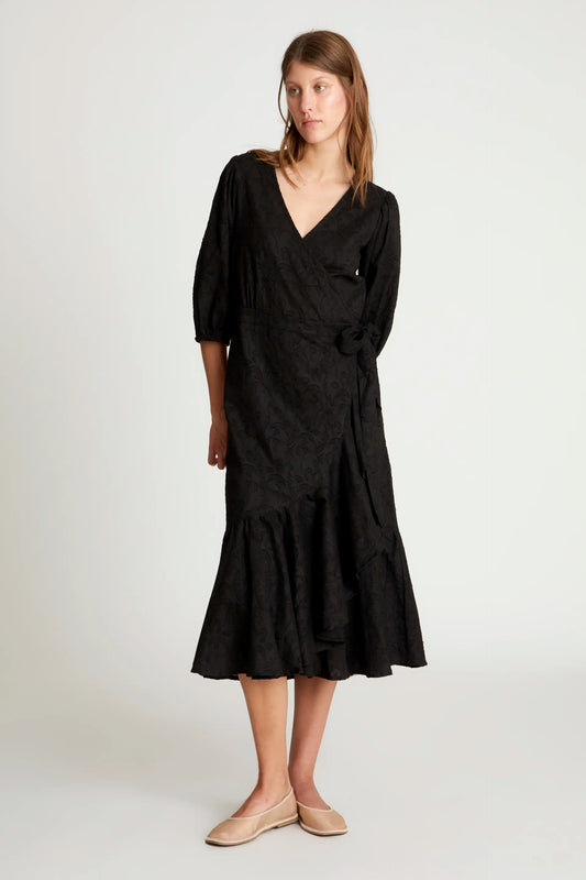 Vesido midi jacquard MASI