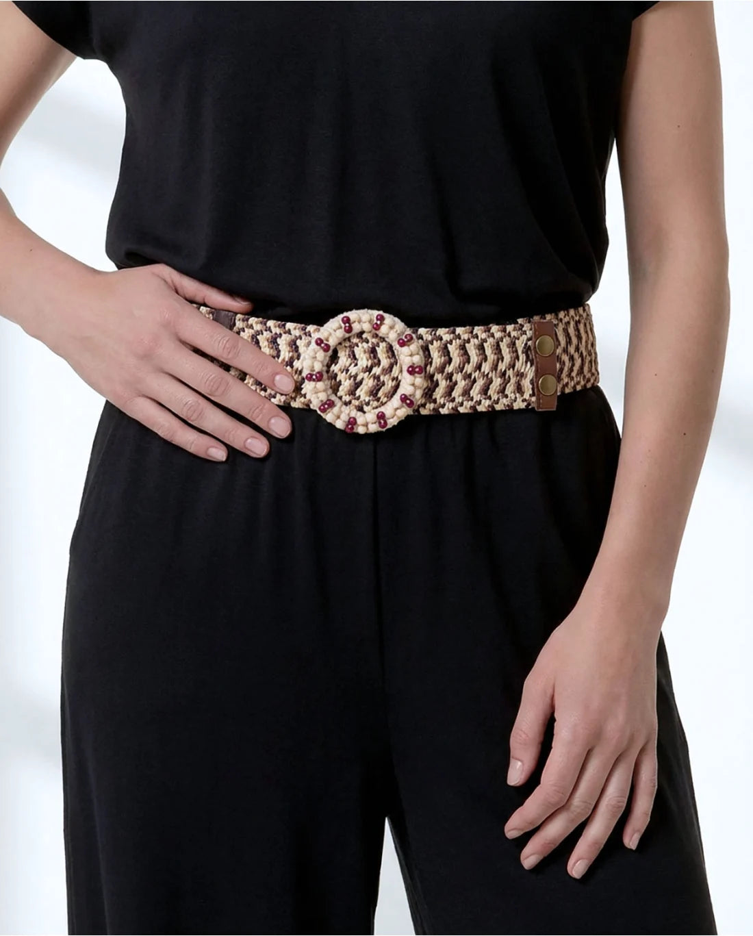 Pantalón modal negro DAMO