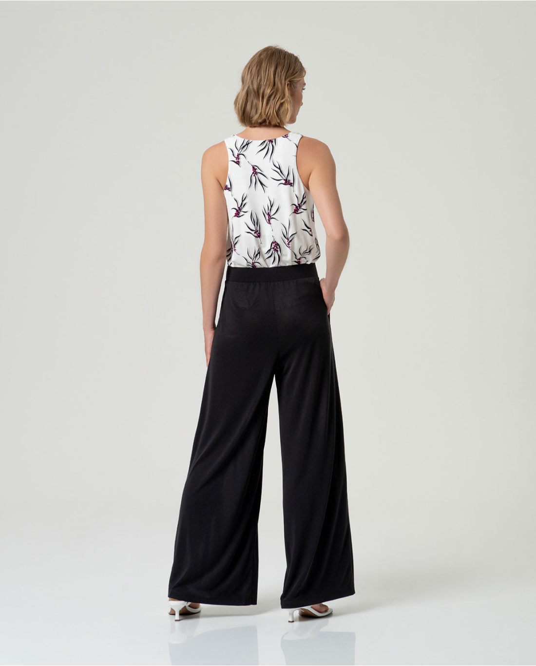 Pantalón modal negro DAMO
