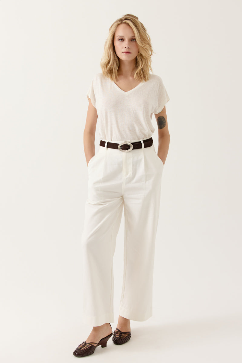 Pantalón blanco DINEVA