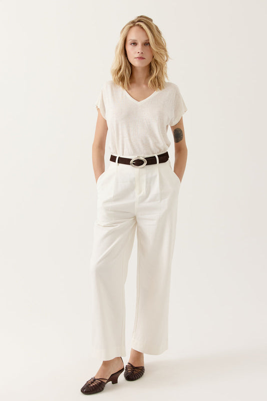 Pantalón blanco DINEVA