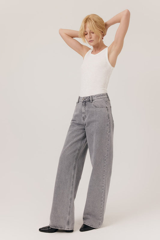 Pantalón vaquero gris BELISA