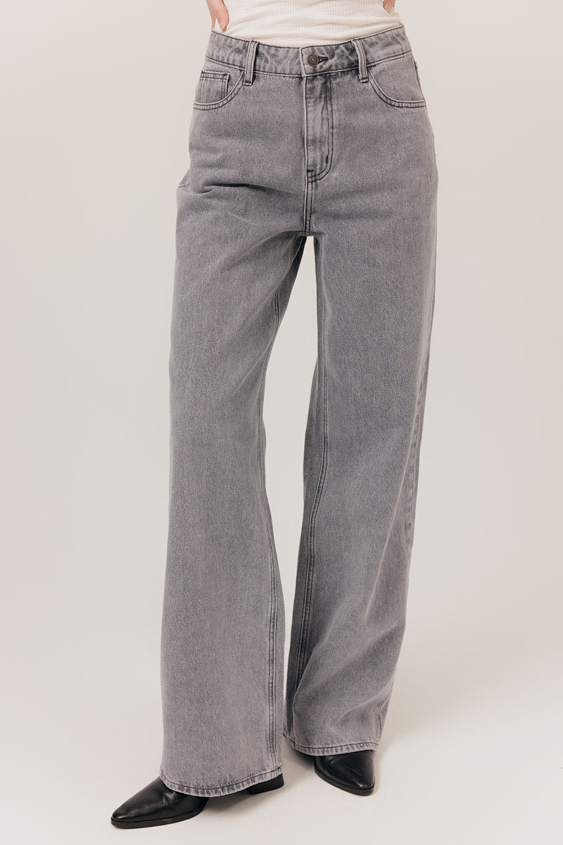 Pantalón vaquero gris BELISA