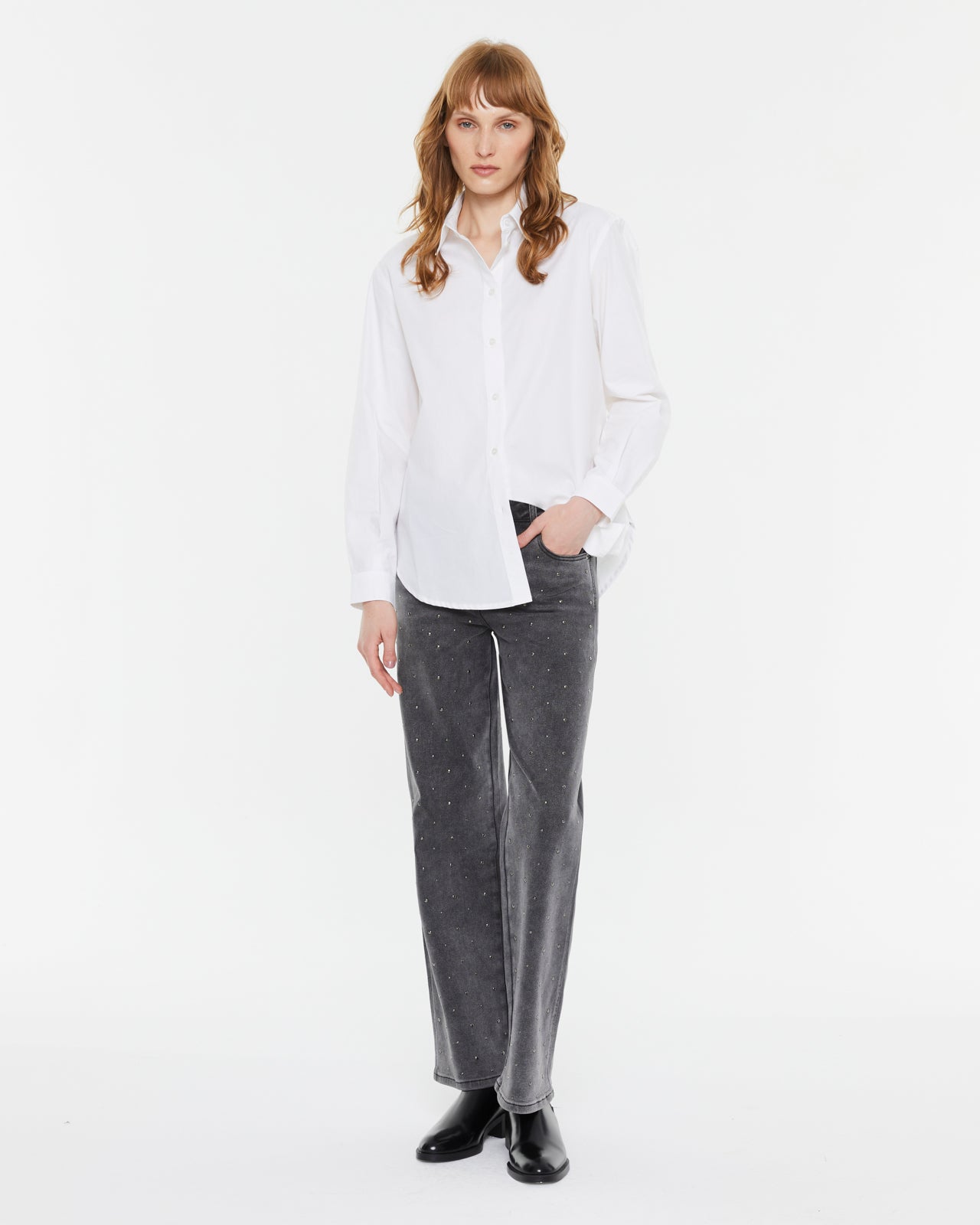 Camisa básica de popelín BRIA