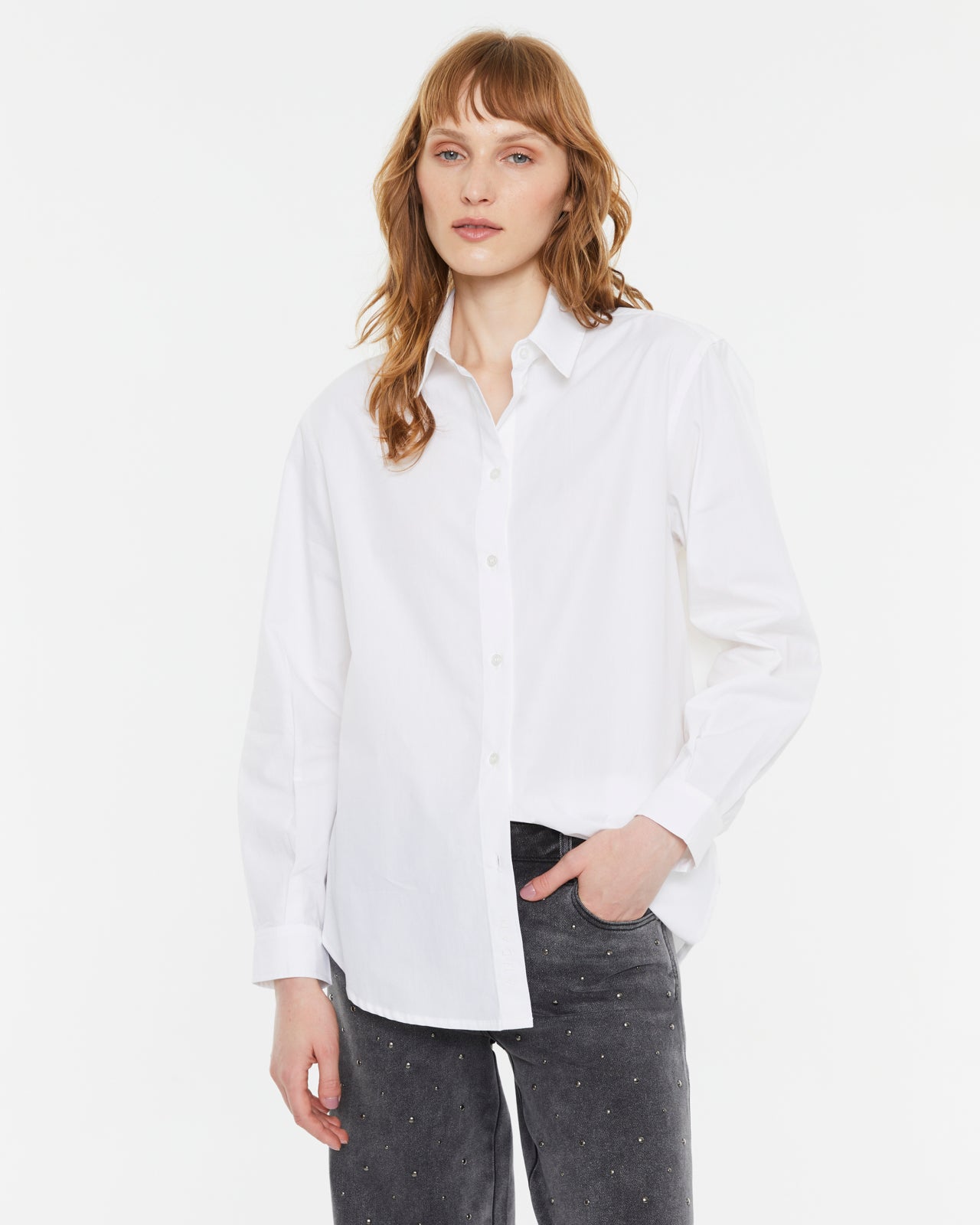 Camisa básica de popelín BRIA